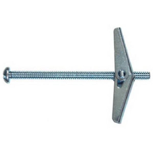 Hillman Fasteners 5030 0.25 x 3 in. Round Head Toggle Bolt - Pack Of 6